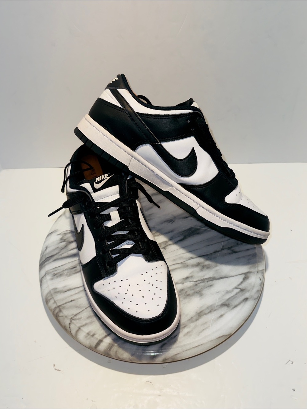 Nike Dunk Low "Panda" White/ Black-White DD1503 101 Size 9.5 Women's